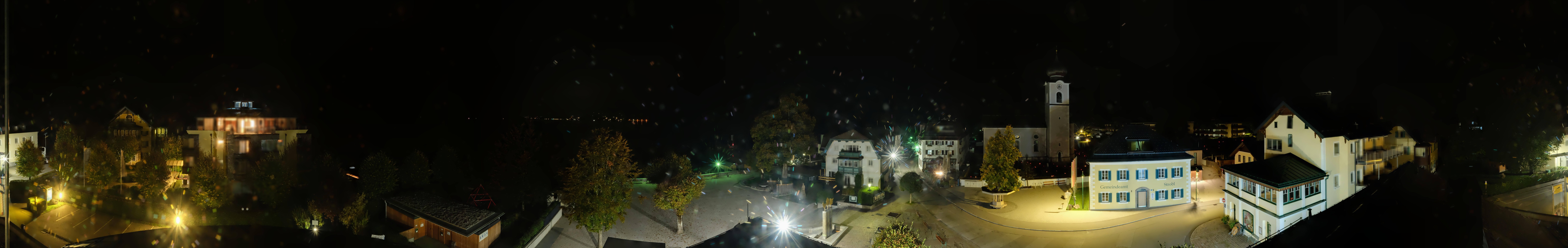 Archiv Foto Webcam Panoramasicht über Strobl