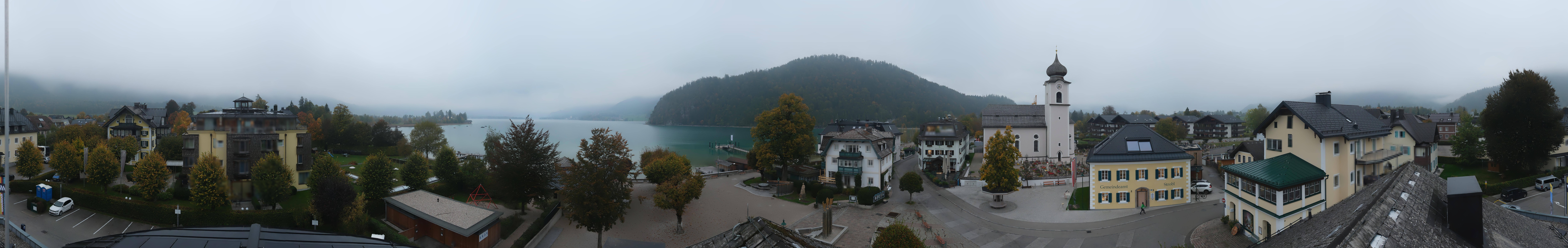 Archiv Foto Webcam Panoramasicht über Strobl