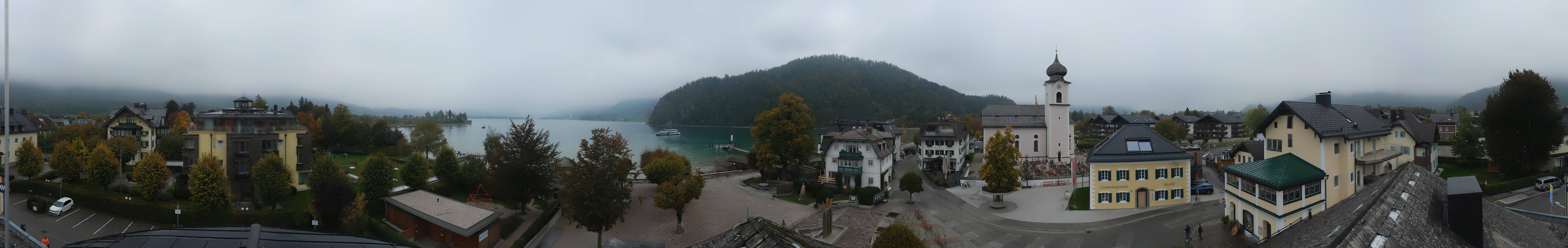 Archiv Foto Webcam Panoramasicht über Strobl