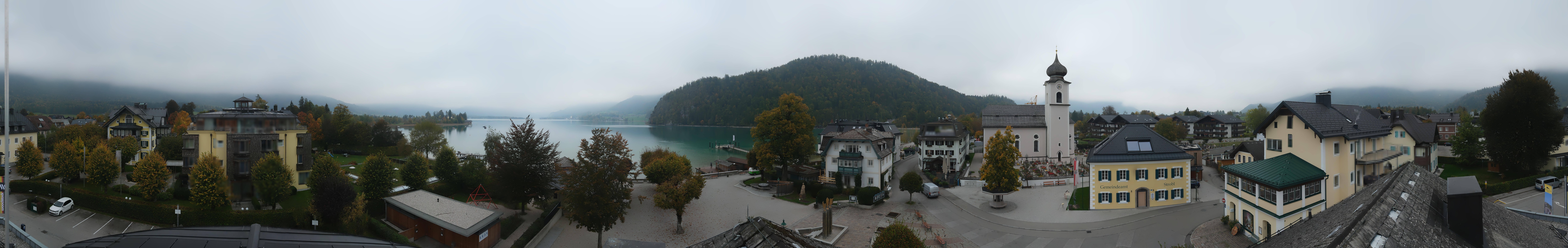 Archiv Foto Webcam Panoramasicht über Strobl