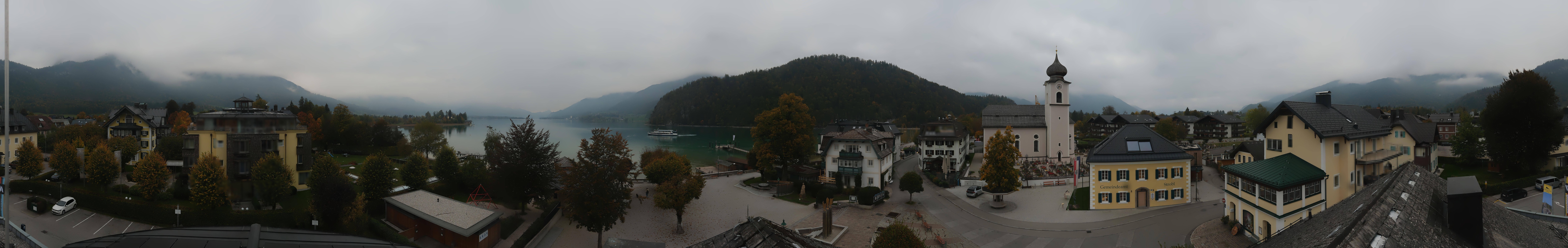 Archiv Foto Webcam Panoramasicht über Strobl