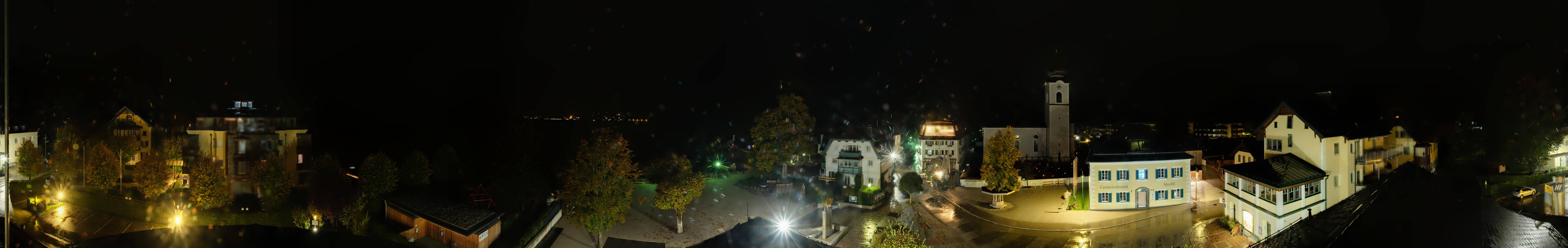 Archiv Foto Webcam Panoramasicht über Strobl
