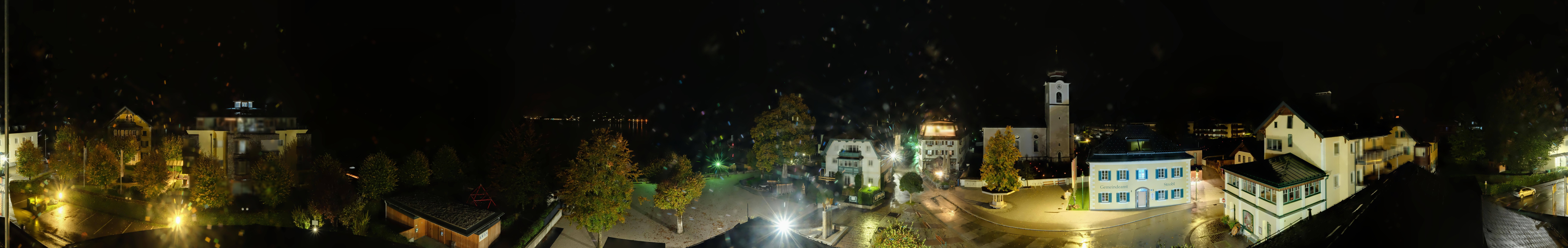 Archiv Foto Webcam Panoramasicht über Strobl