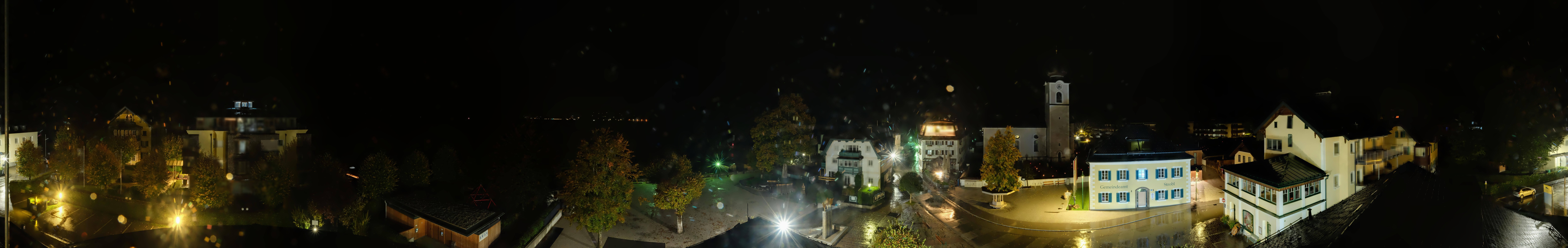 Archiv Foto Webcam Panoramasicht über Strobl