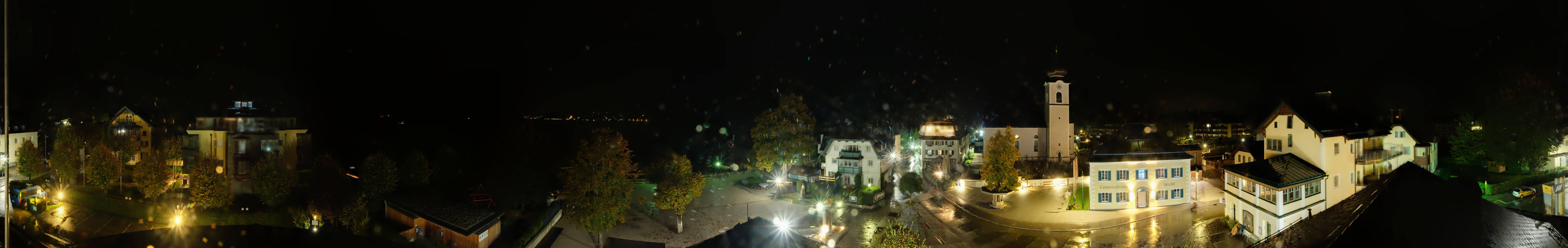 Archiv Foto Webcam Panoramasicht über Strobl