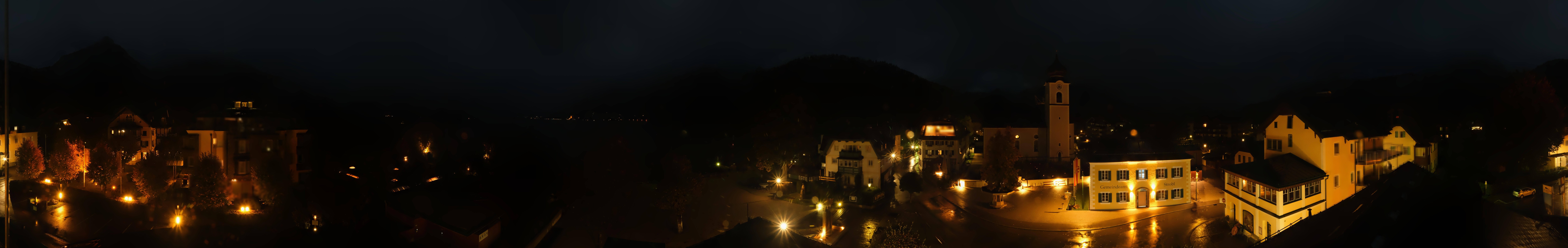 Archiv Foto Webcam Panoramasicht über Strobl