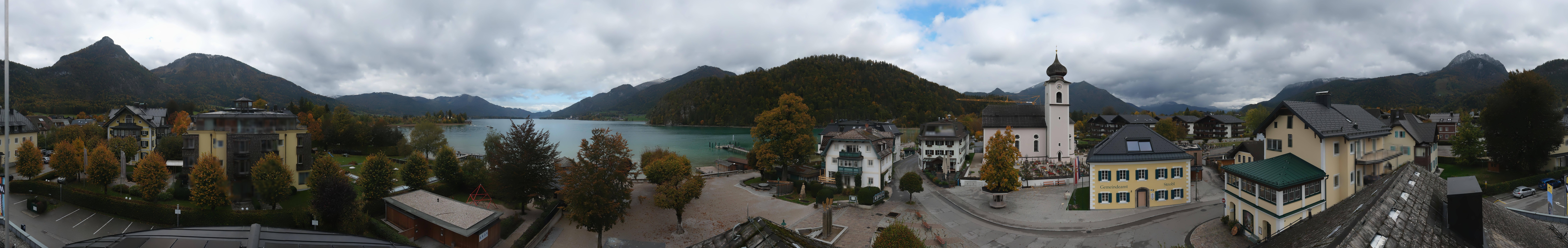 Archiv Foto Webcam Panoramasicht über Strobl