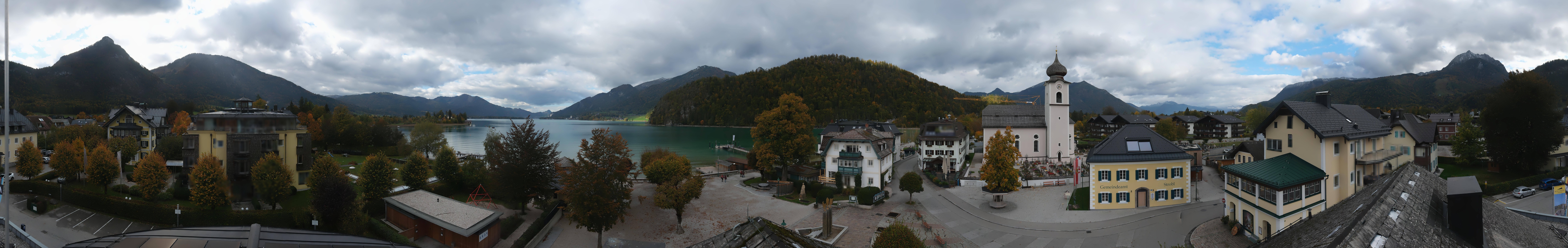 Archiv Foto Webcam Panoramasicht über Strobl