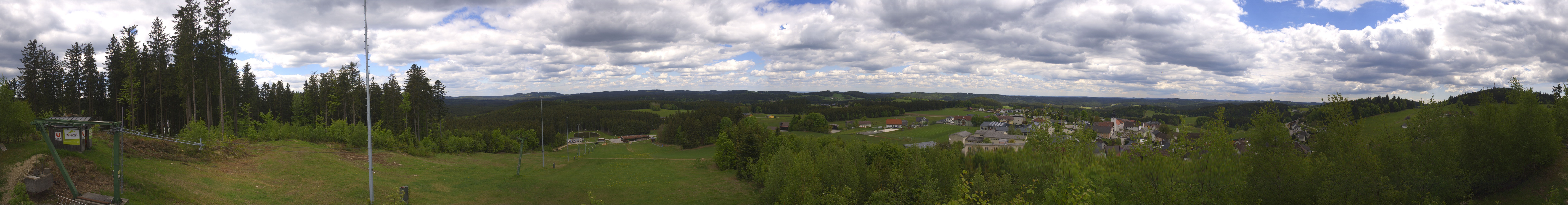 Archived image Webcam Liebenau: View Village