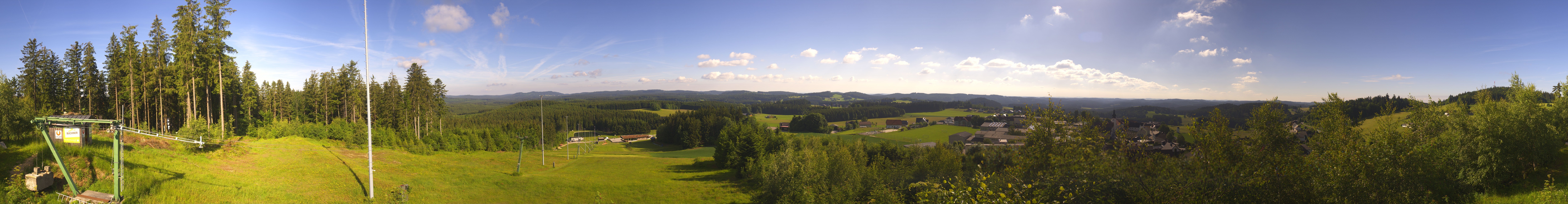 Archived image Webcam Liebenau: View Village