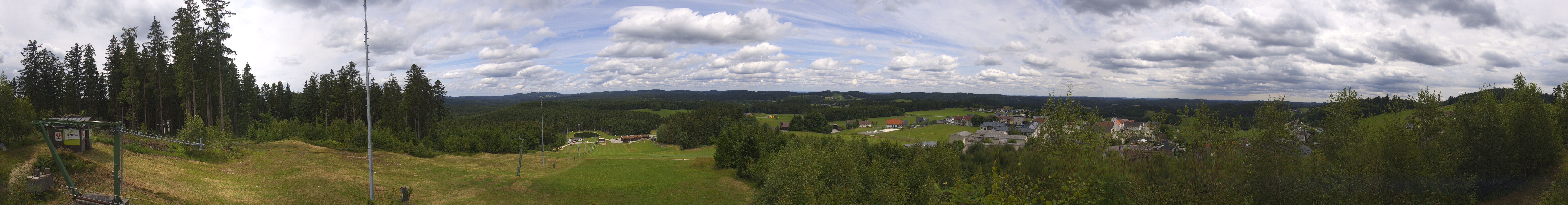 Archived image Webcam Liebenau: View Village