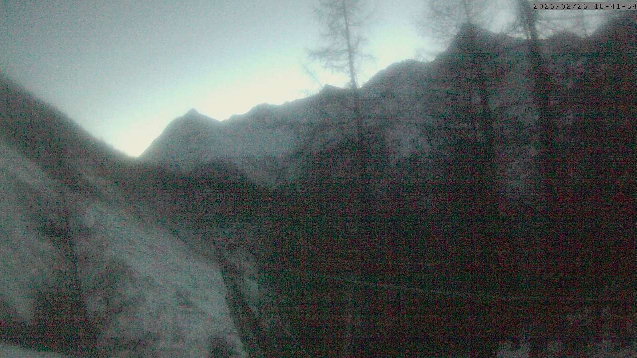 Archiv Foto Webcam Grächen: Charles Kuonen Hängebrücke