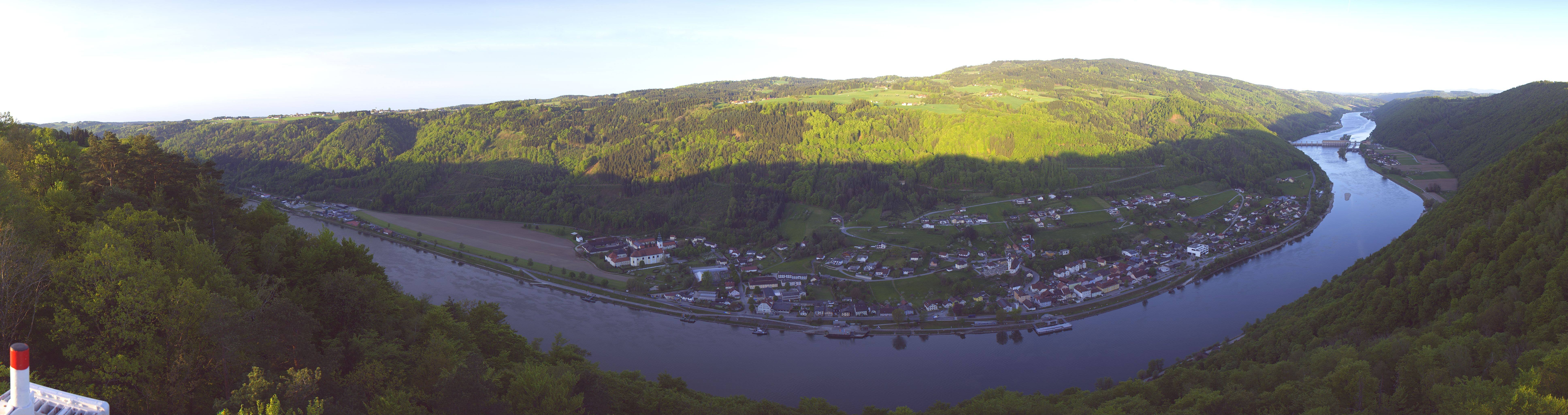 Archiv Foto Webcam Blick auf die Donau vom Penzenstein