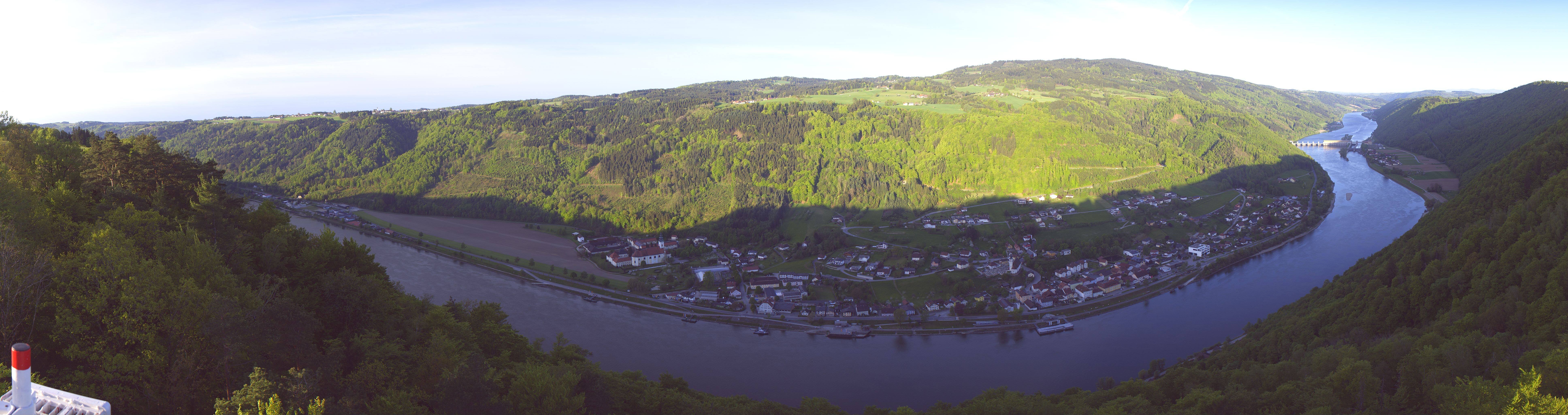 Archiv Foto Webcam Blick auf die Donau vom Penzenstein