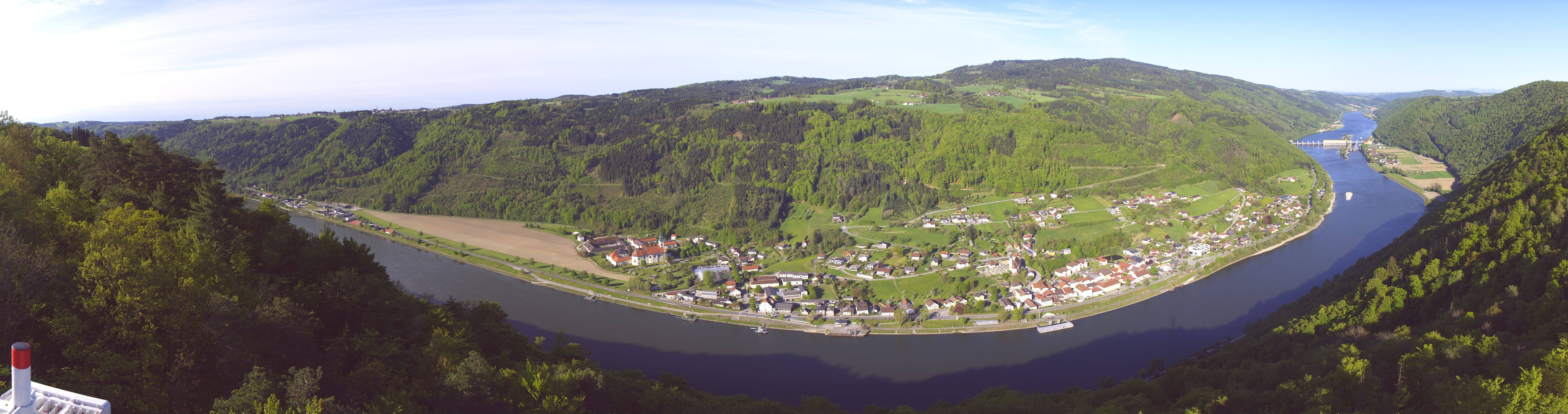 Archiv Foto Webcam Blick auf die Donau vom Penzenstein