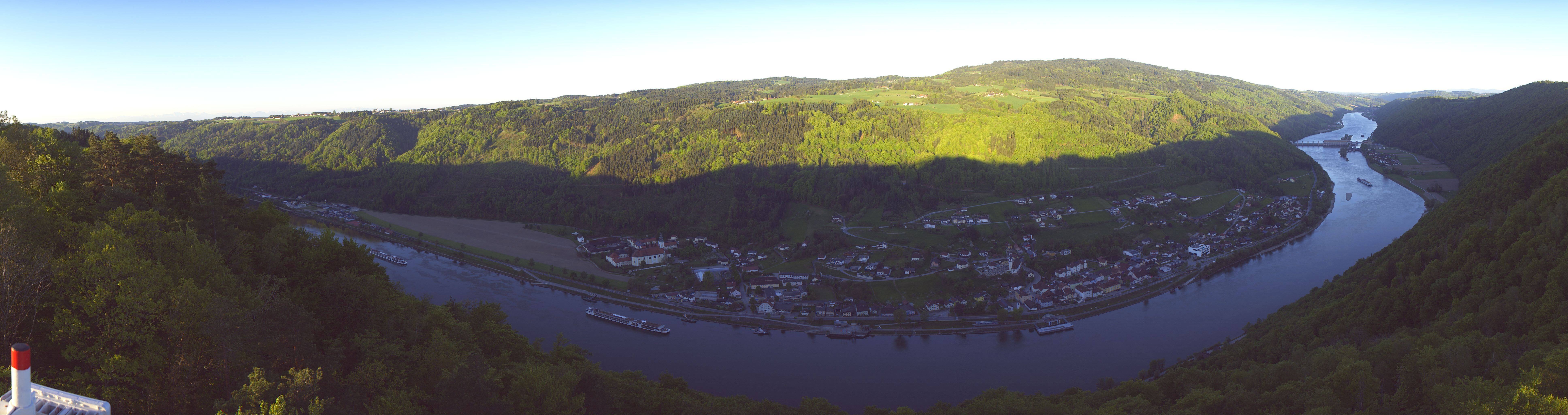 Archiv Foto Webcam Blick auf die Donau vom Penzenstein