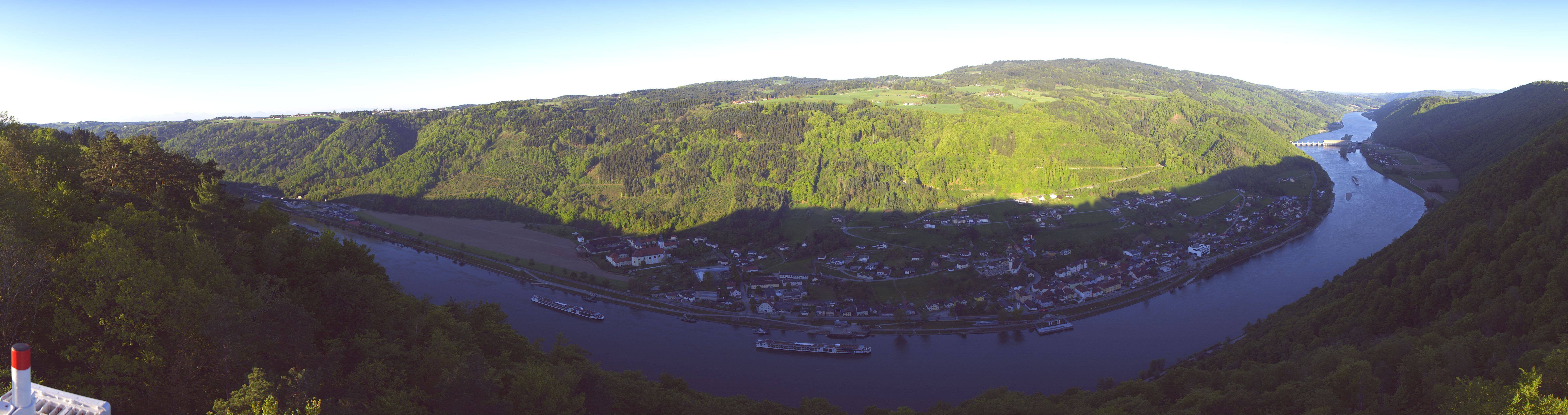 Archiv Foto Webcam Blick auf die Donau vom Penzenstein