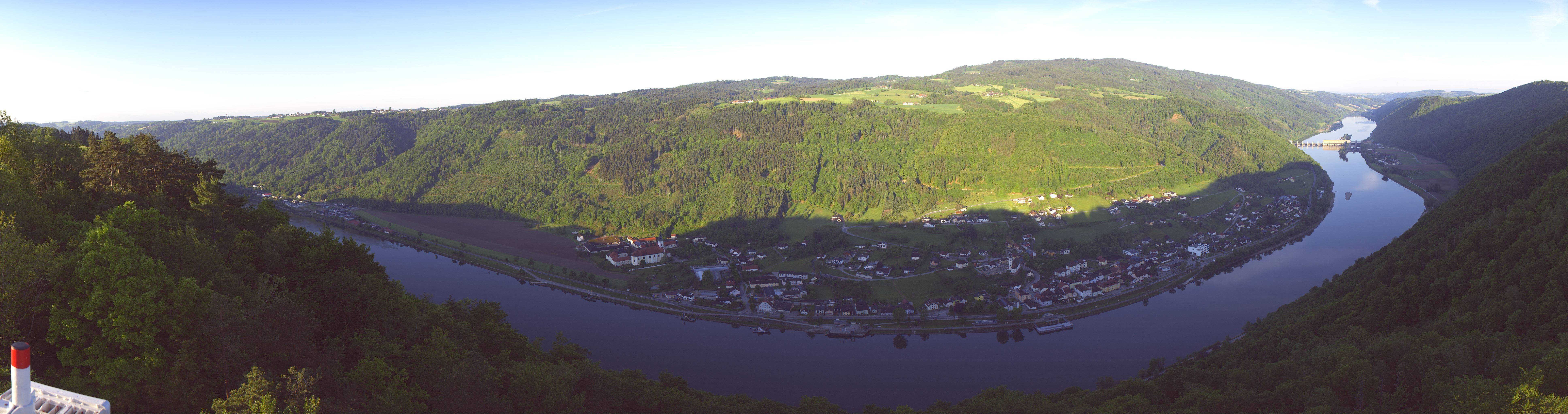 Archiv Foto Webcam Blick auf die Donau vom Penzenstein