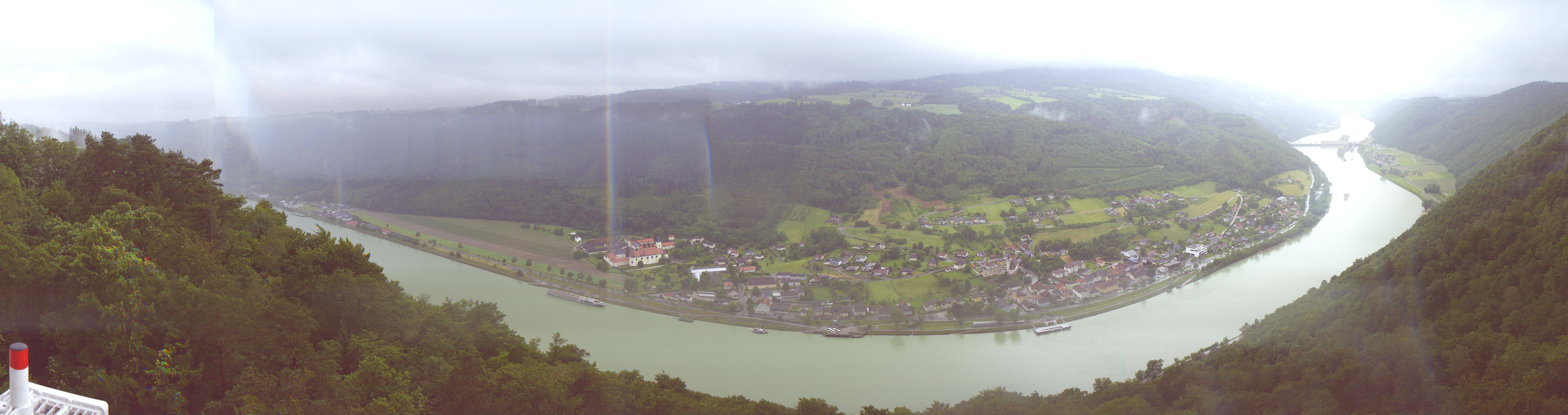 Archiv Foto Webcam Blick auf die Donau vom Penzenstein