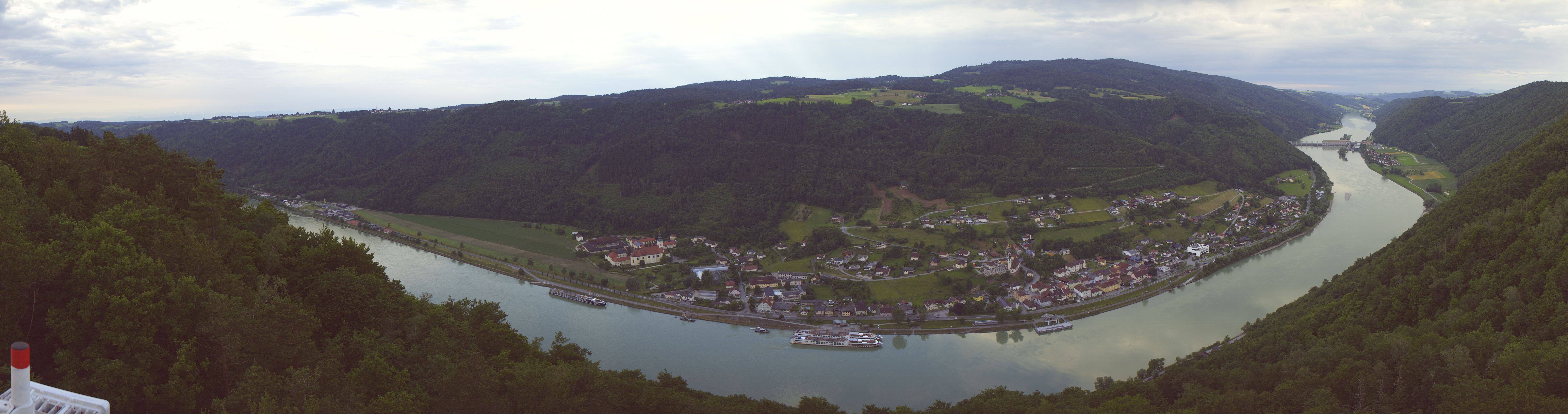Archiv Foto Webcam Blick auf die Donau vom Penzenstein