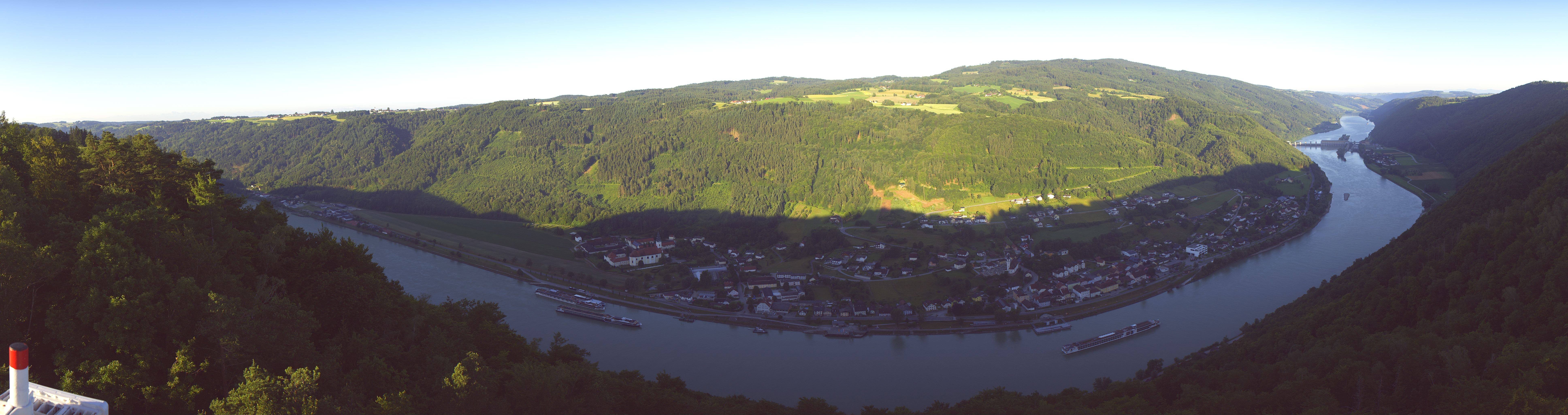 Archiv Foto Webcam Blick auf die Donau vom Penzenstein
