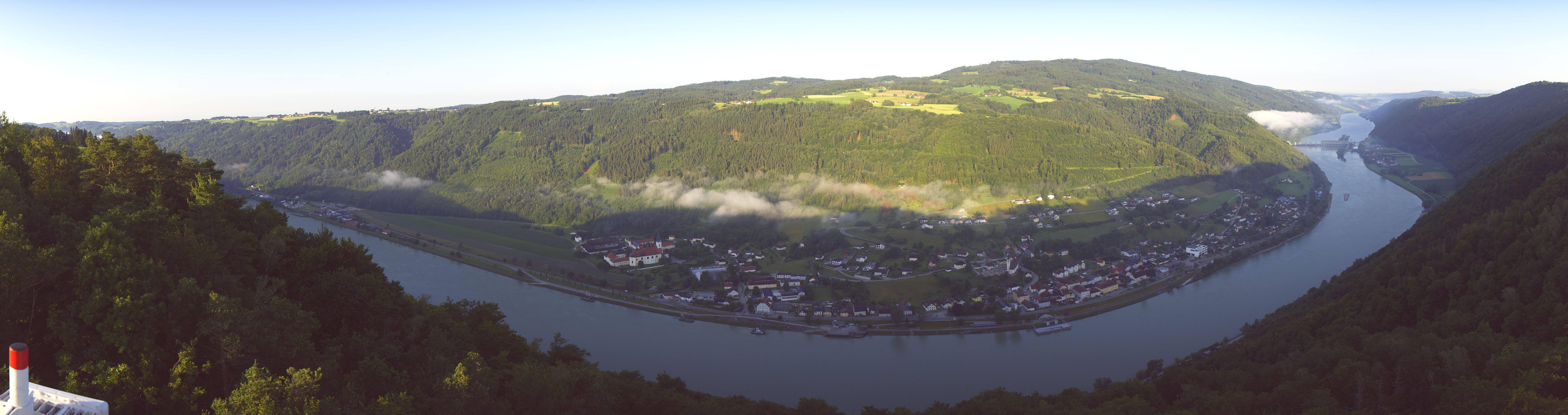 Archiv Foto Webcam Blick auf die Donau vom Penzenstein