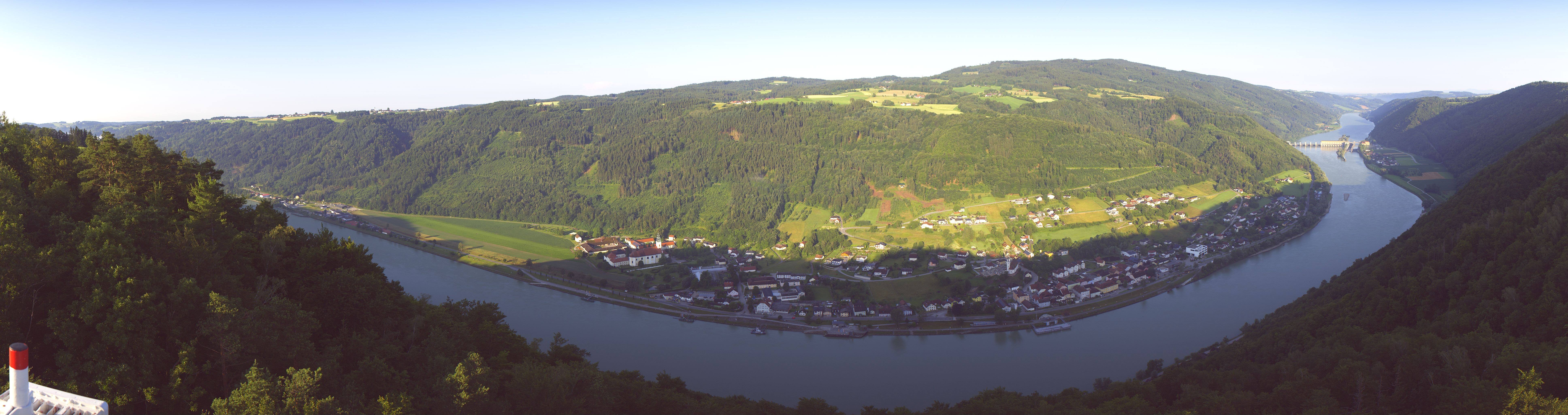 Archiv Foto Webcam Blick auf die Donau vom Penzenstein