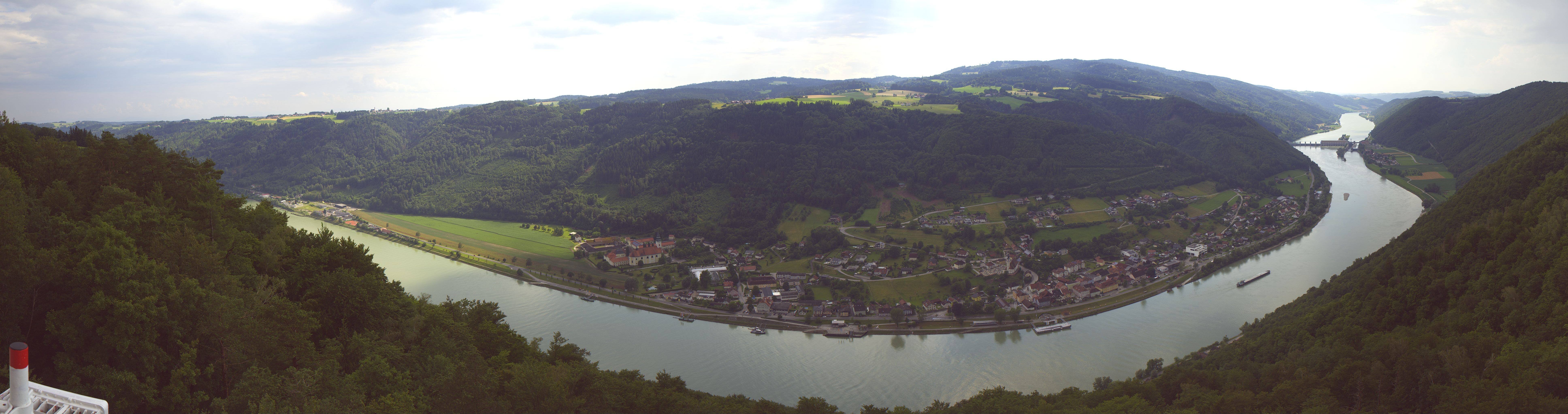 Archiv Foto Webcam Blick auf die Donau vom Penzenstein