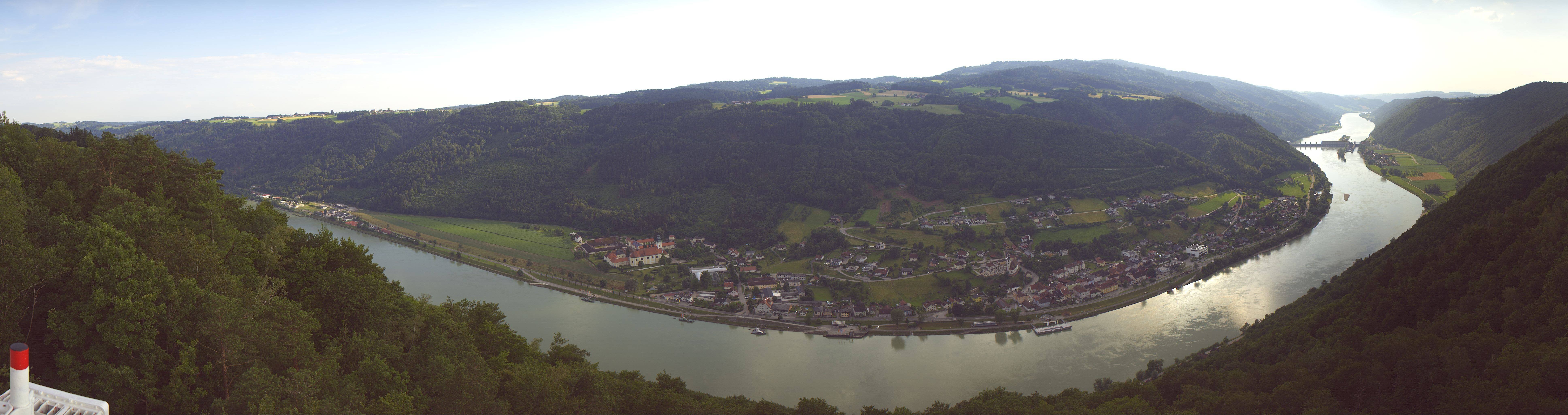 Archiv Foto Webcam Blick auf die Donau vom Penzenstein