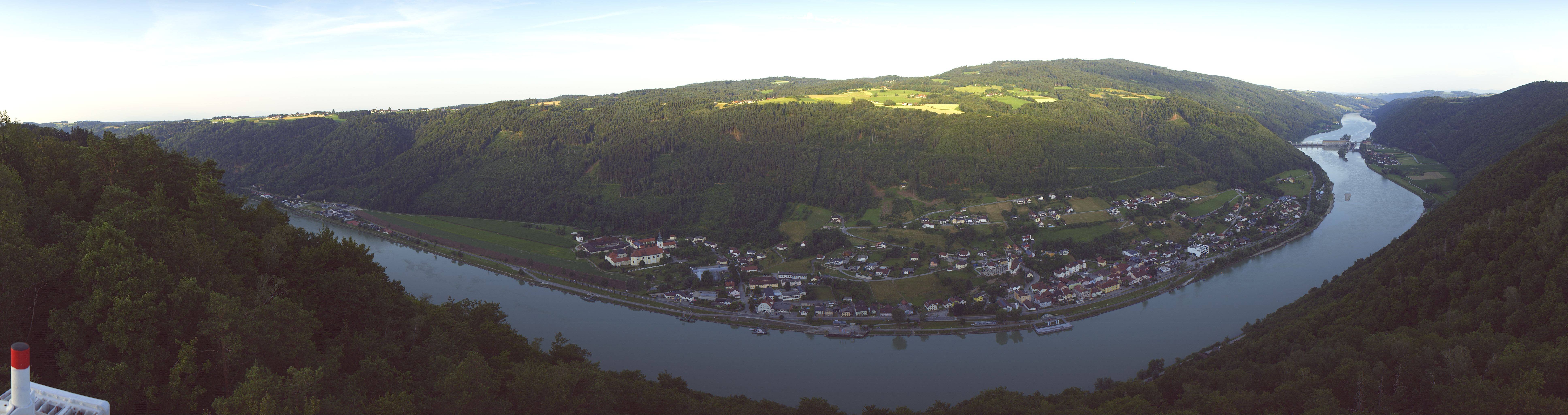 Archiv Foto Webcam Blick auf die Donau vom Penzenstein