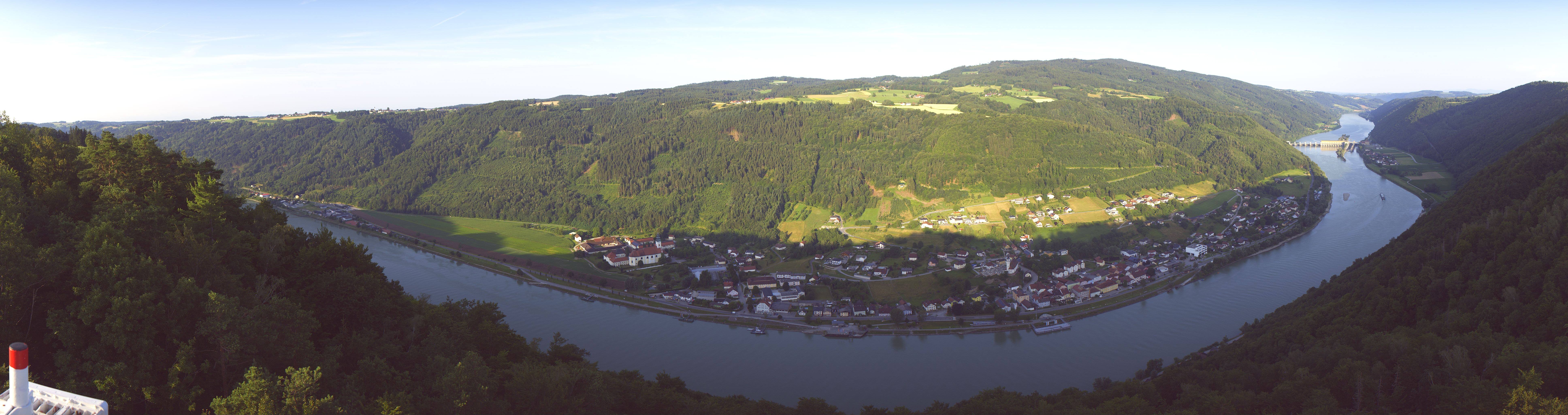 Archiv Foto Webcam Blick auf die Donau vom Penzenstein