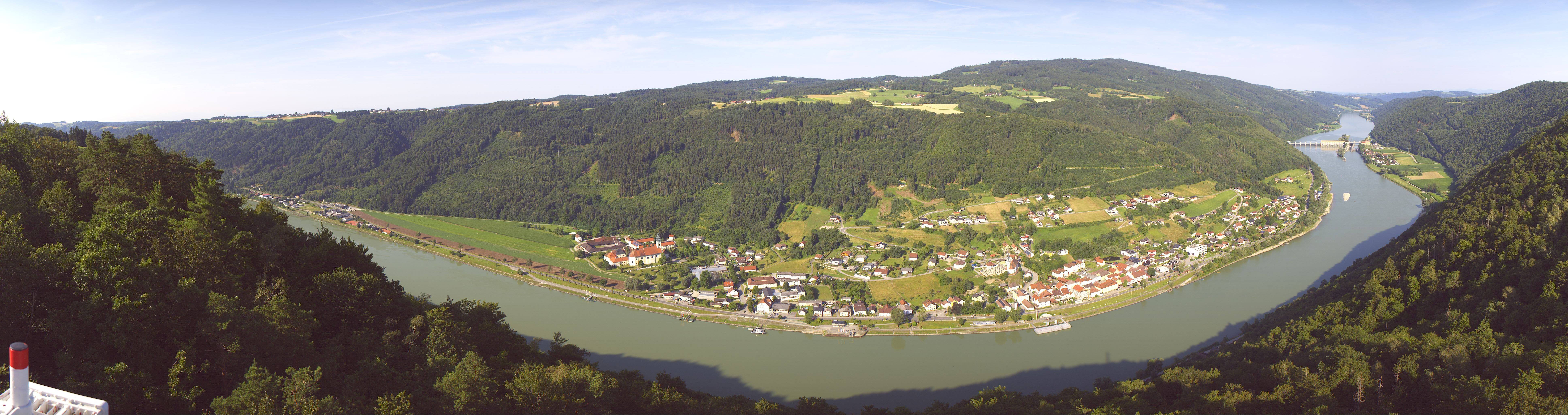 Archiv Foto Webcam Blick auf die Donau vom Penzenstein