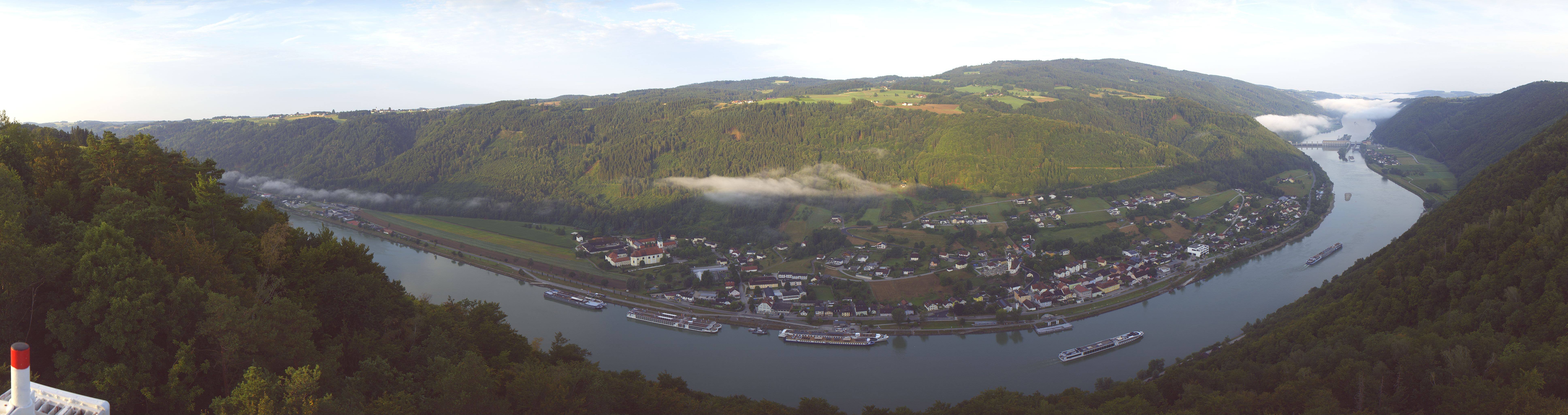 Archiv Foto Webcam Blick auf die Donau vom Penzenstein