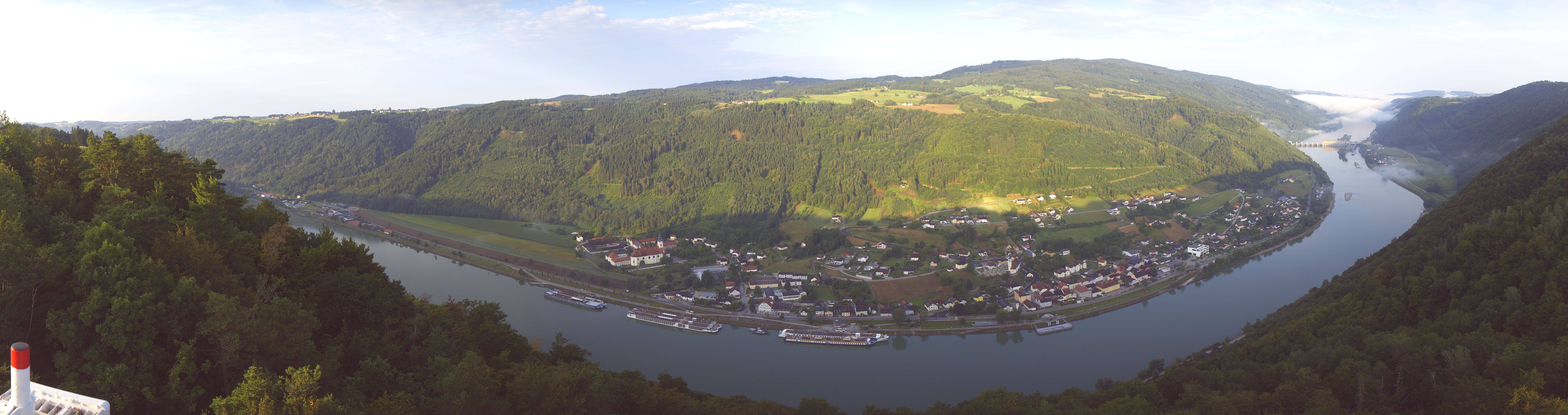 Archiv Foto Webcam Blick auf die Donau vom Penzenstein