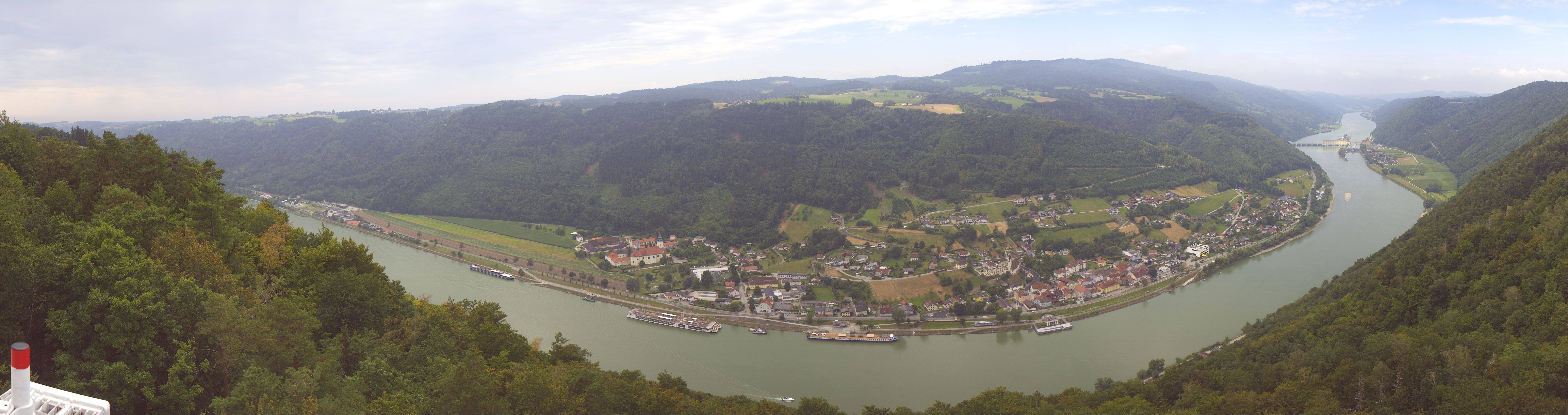 Archiv Foto Webcam Blick auf die Donau vom Penzenstein