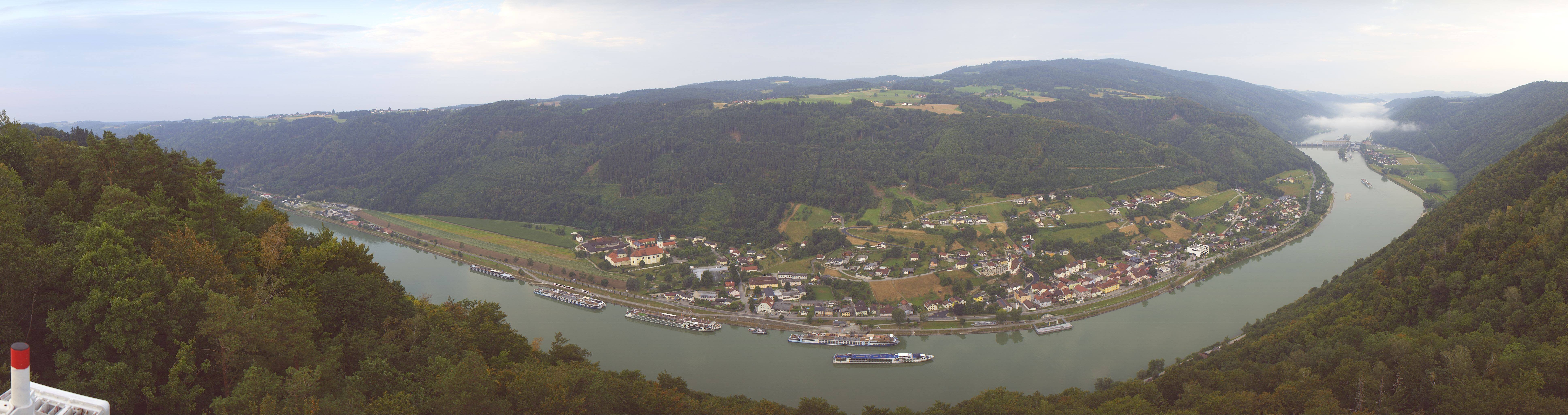 Archiv Foto Webcam Blick auf die Donau vom Penzenstein
