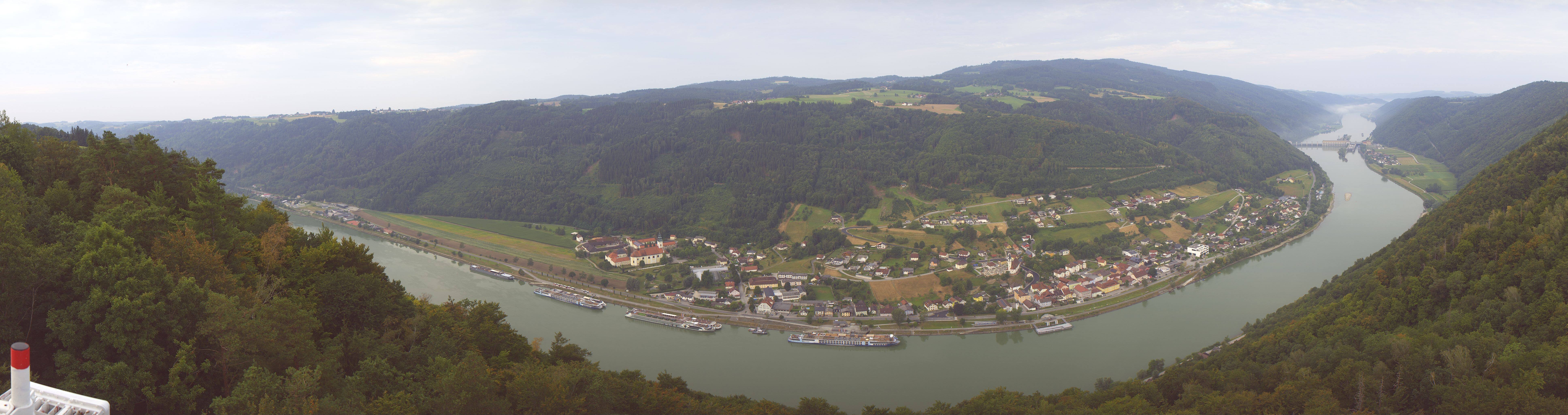 Archiv Foto Webcam Blick auf die Donau vom Penzenstein