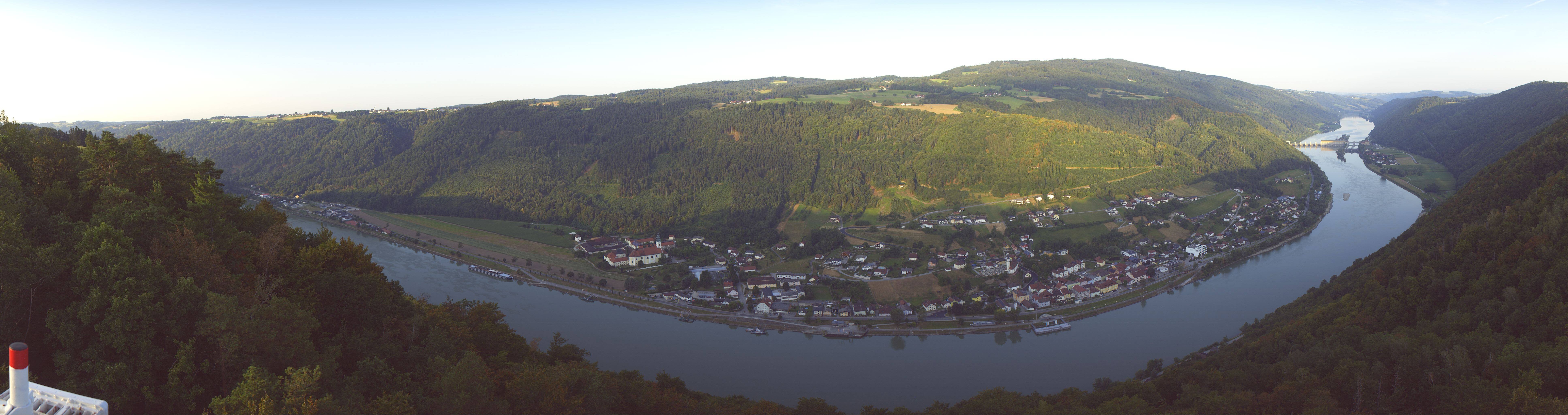Archiv Foto Webcam Blick auf die Donau vom Penzenstein