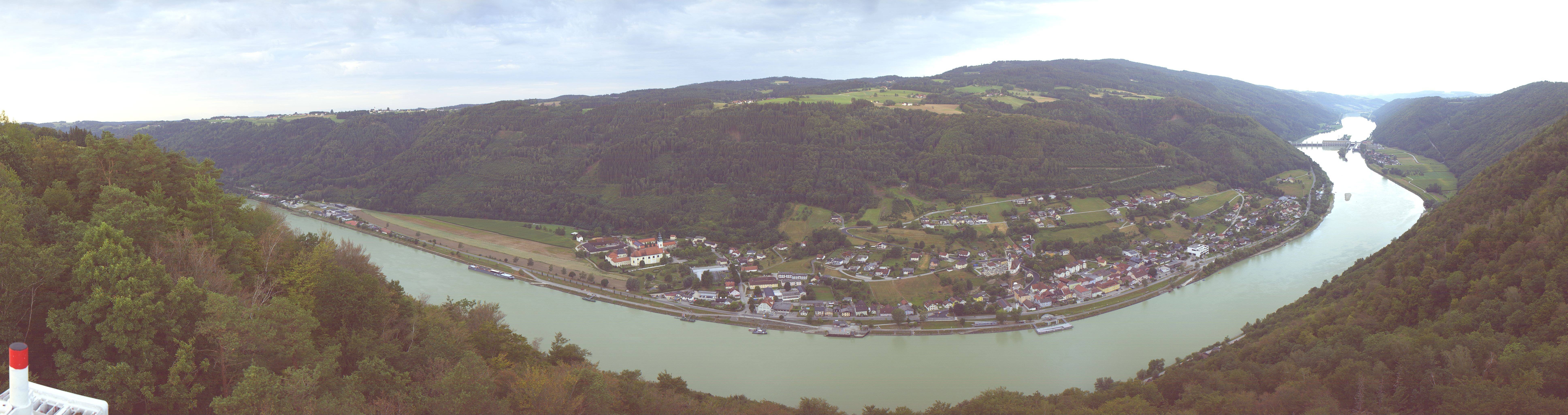 Archiv Foto Webcam Blick auf die Donau vom Penzenstein