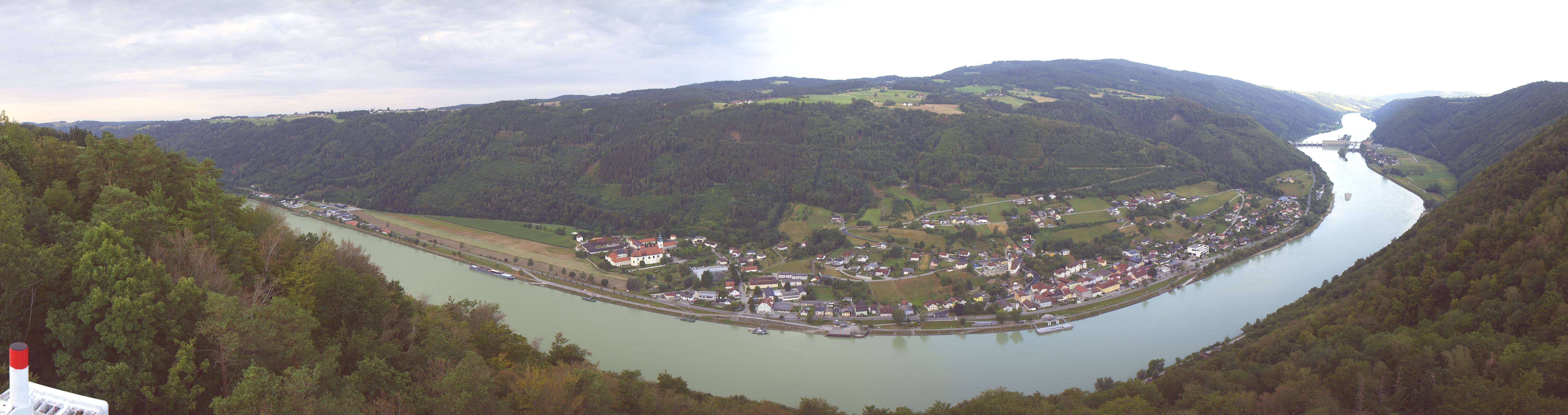 Archiv Foto Webcam Blick auf die Donau vom Penzenstein