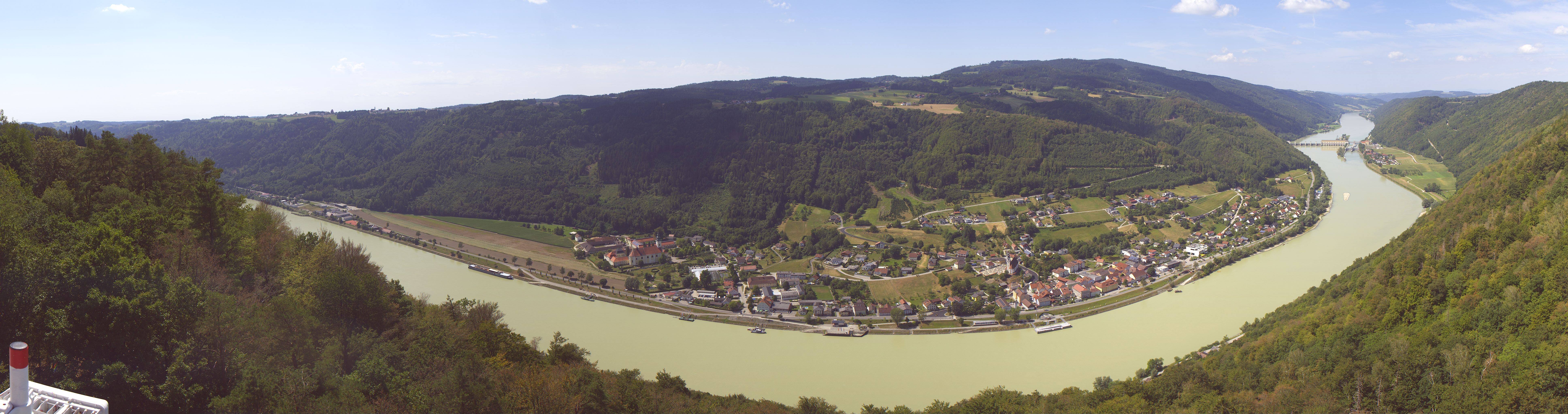 Archiv Foto Webcam Blick auf die Donau vom Penzenstein