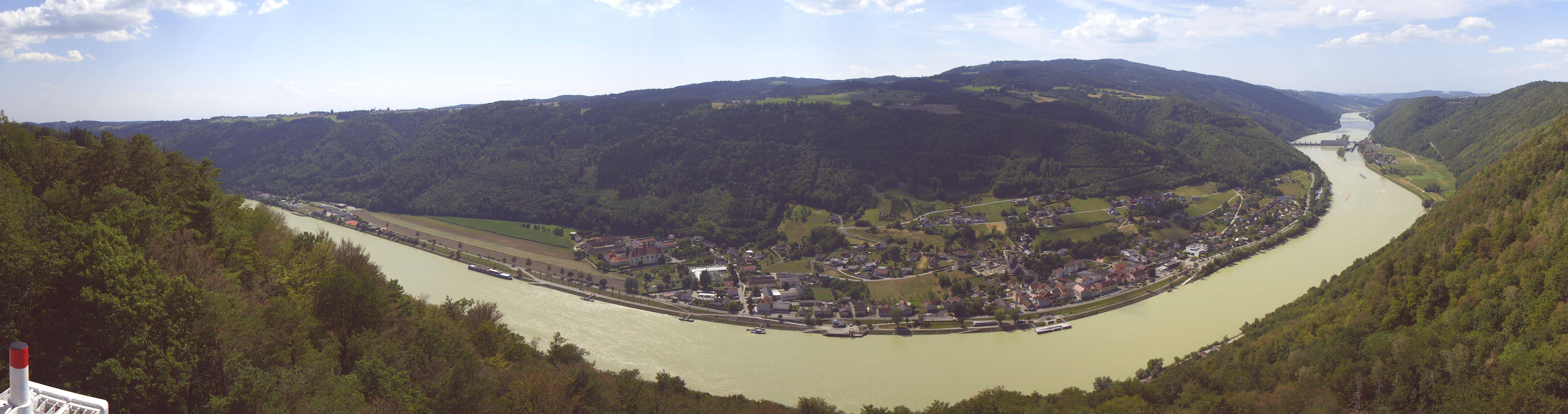 Archiv Foto Webcam Blick auf die Donau vom Penzenstein