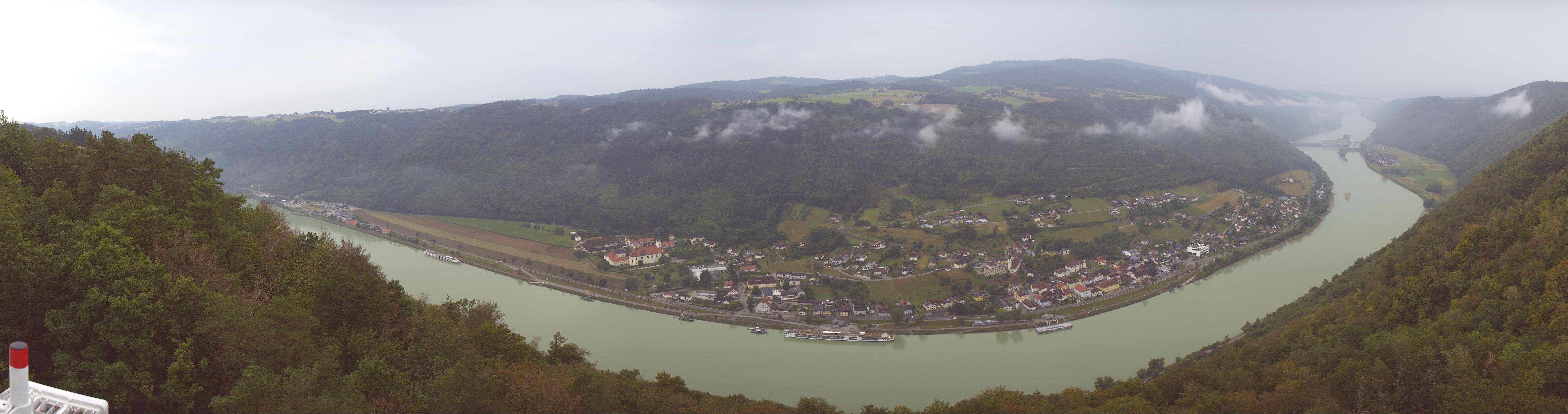 Archiv Foto Webcam Blick auf die Donau vom Penzenstein