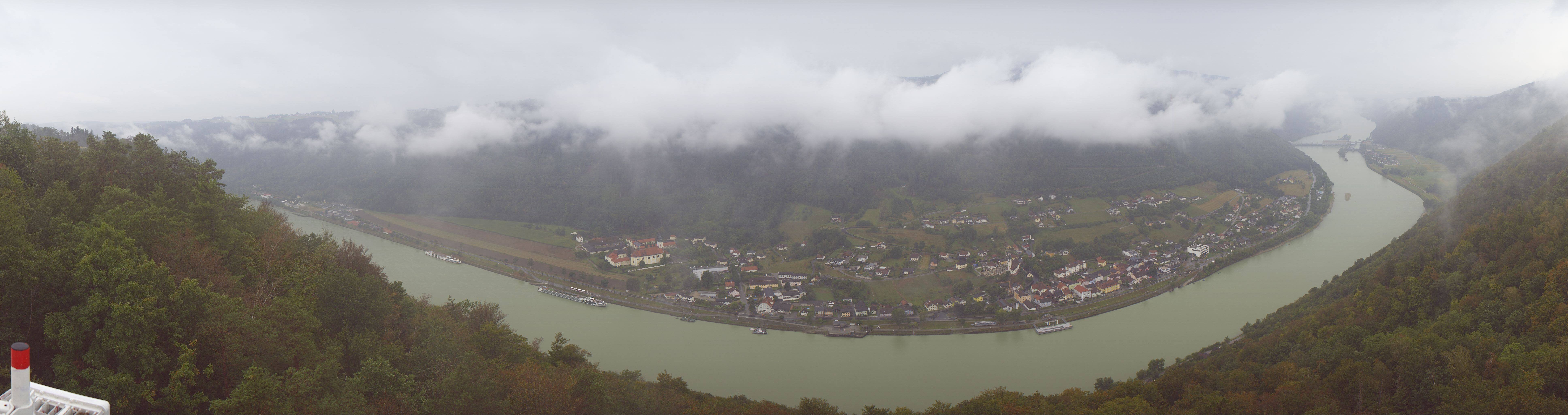 Archiv Foto Webcam Blick auf die Donau vom Penzenstein