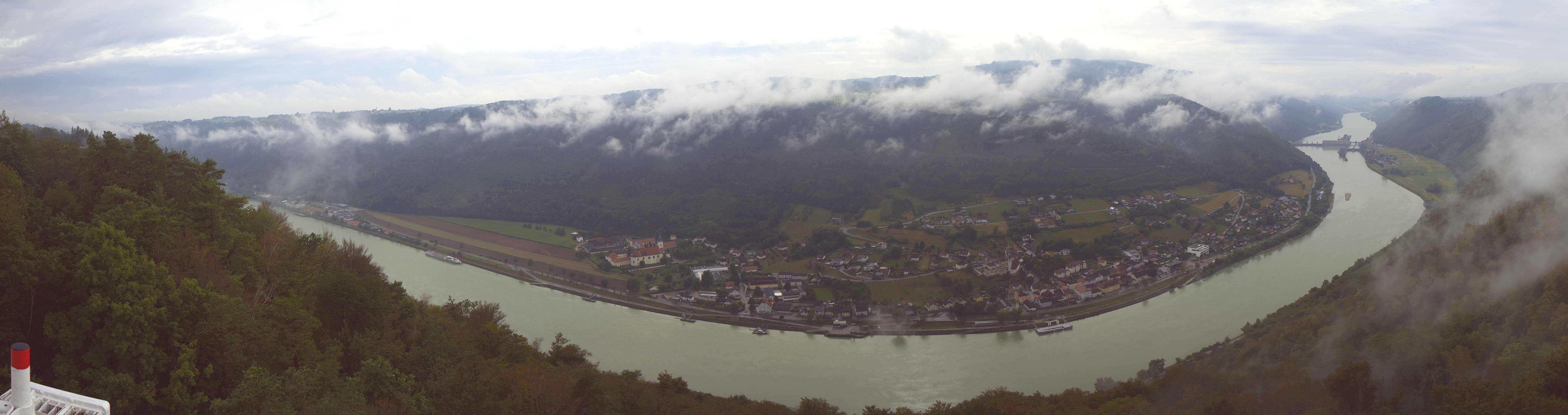 Archiv Foto Webcam Blick auf die Donau vom Penzenstein