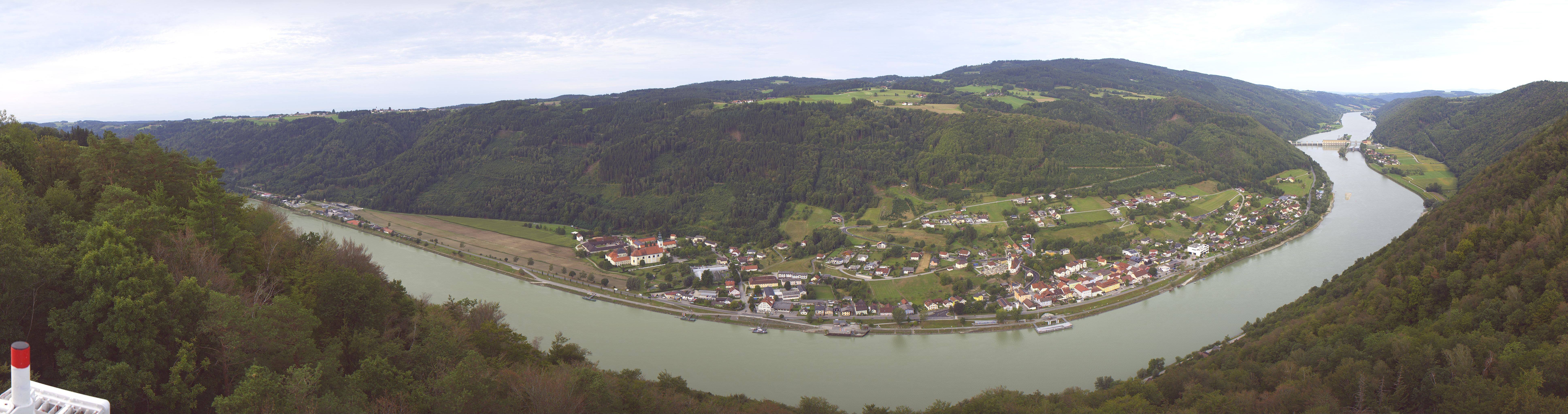 Archiv Foto Webcam Blick auf die Donau vom Penzenstein