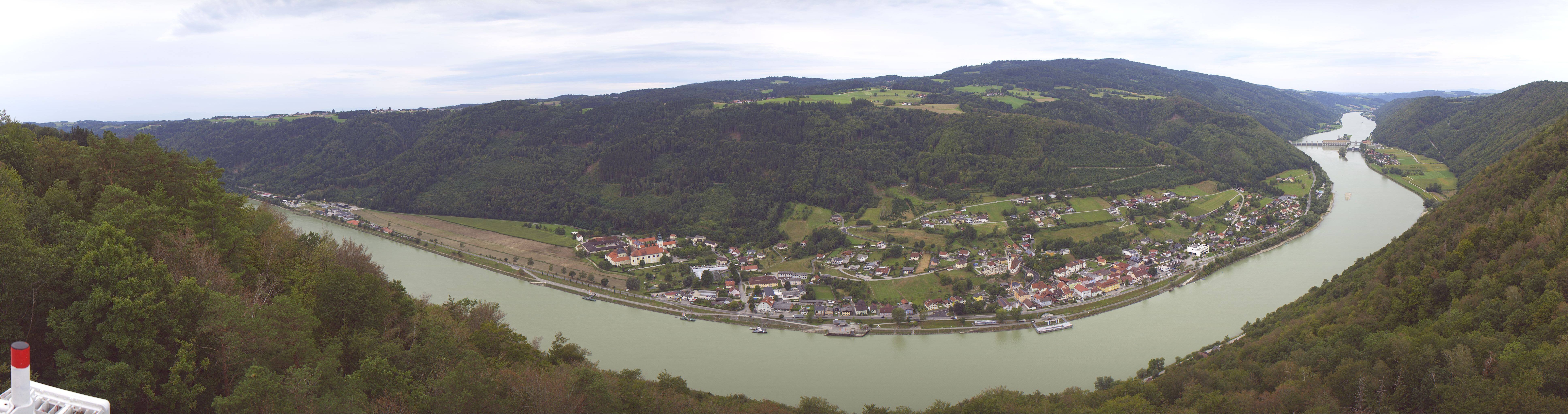 Archiv Foto Webcam Blick auf die Donau vom Penzenstein