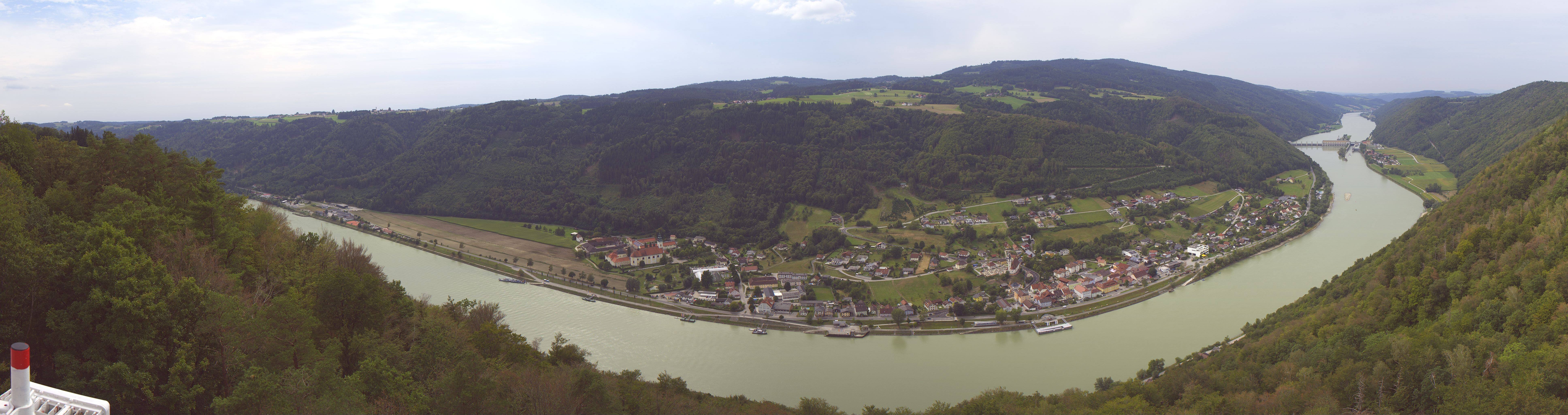 Archiv Foto Webcam Blick auf die Donau vom Penzenstein
