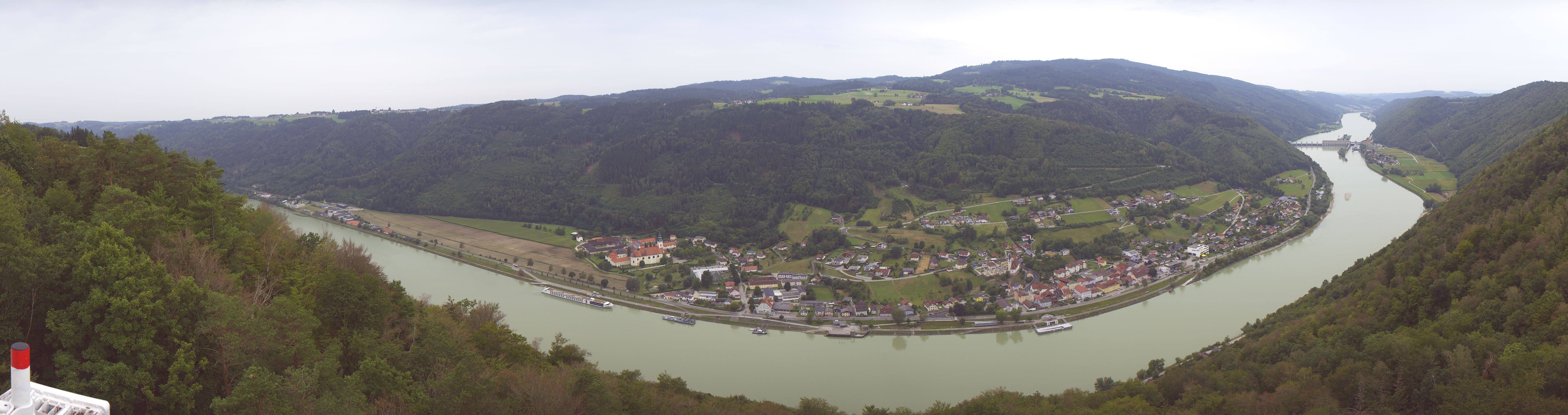 Archiv Foto Webcam Blick auf die Donau vom Penzenstein