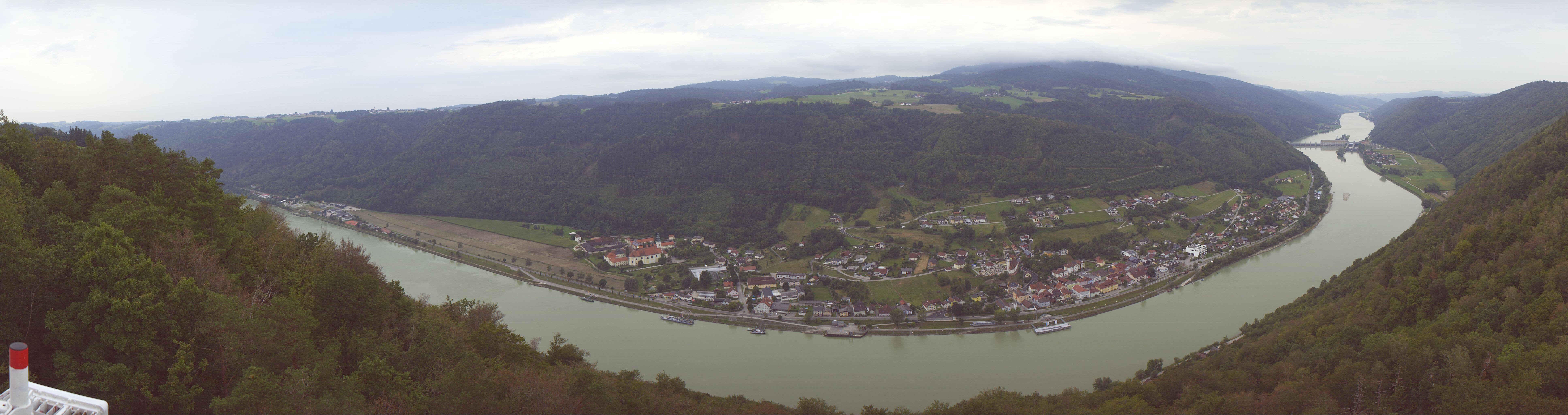 Archiv Foto Webcam Blick auf die Donau vom Penzenstein